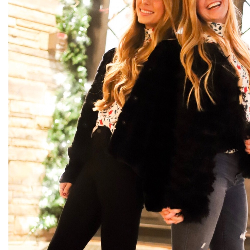 CI Sono faux fur coat